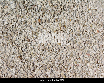 Ciottoli di avorio, interni ed esterni di finitura della pietra, texture, sfondo Foto Stock