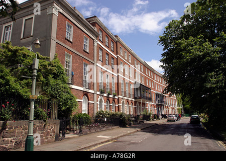 Regno Unito Devon Exeter Colleton Crescent Foto Stock