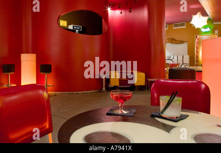 Il design degli interni di night club discoteca bar ragoo club di Milano Foto Stock