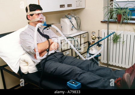 Sistema CPAP Foto Stock