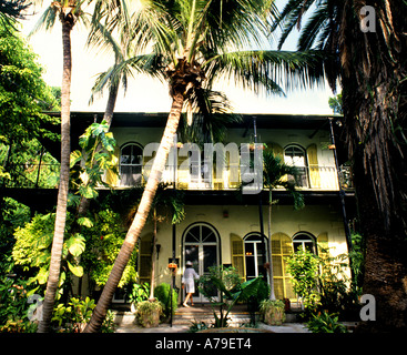 Villa Ernest Miller Hemingway Key West Florida Foto Stock