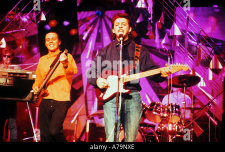 Le lacrime per i timori il gruppo britannico con Curt Smith a sinistra e Roland Orzabal Foto Stock