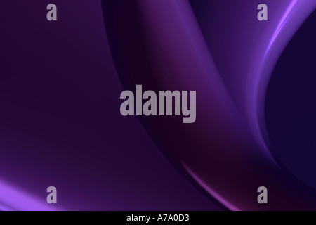 Bolle Blu e lo sfondo delle curve Foto Stock