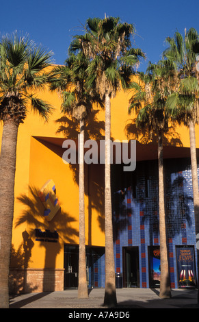 California San Jose Il Tech Museum of Innovation ingresso esterno Foto Stock