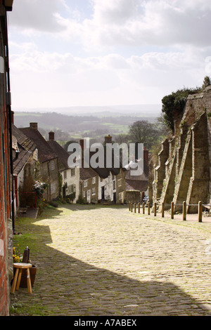 Oro Hill, Shaftsbury, Inghilterra. Foto Stock