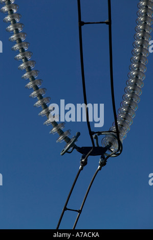 Ad alta tensione Foto Stock