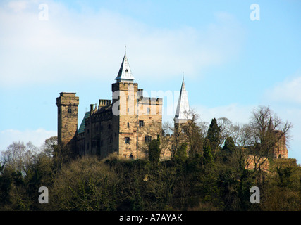 Il castello di Alton Staffordshire Foto Stock