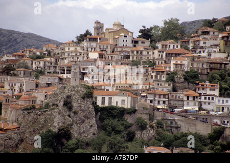 Grecia Caption locale Delphi città di Delphi Foto Stock