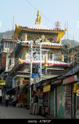 Chorten a mcleod ganj Foto Stock