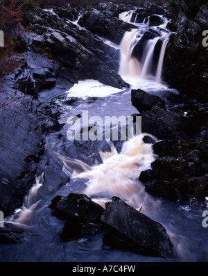 Cade di Rogie vicino a Strathpeffer, a nord-ovest della Scozia Foto Stock