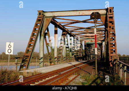 Stazione ponte a bilico Weener Foto Stock