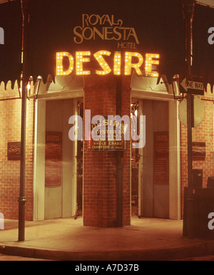 Desiderio bar presso il Royal Sonesta Hotel nel Quartiere Francese di New Orleans Lousiana USA Foto Stock