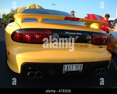 2001 Pontiac Firebird Trans Am LASTYER Foto Stock