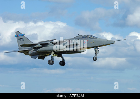 Sepecat Jaguar GR3A RAF Lossiemouth Moray Grampian Regione Scozia UK Foto Stock
