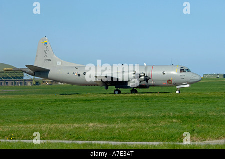 Norvegia - Air Force Lockheed P-3C Orion Pattuglia Marittima degli aeromobili Foto Stock