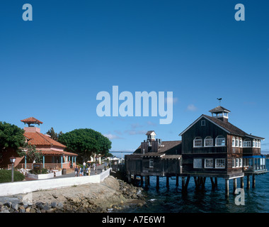 Il Seaport Village, San Diego, California, Stati Uniti d'America Foto Stock