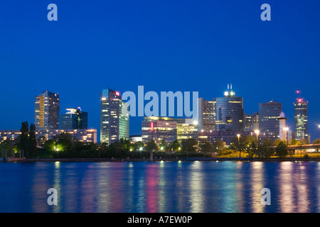 Skyline di Vienna, Austria Foto Stock