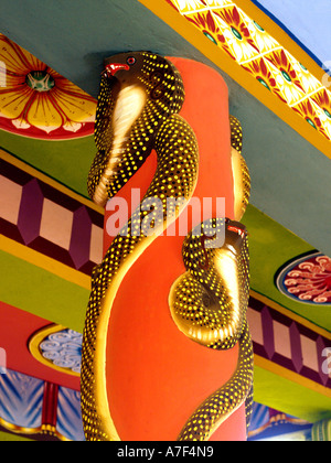 Medine Maurizio Tamil tempio indù per lavoratori della canna da zucchero Tantric de Maha Kali Tookay Tempio Snake dèi Foto Stock
