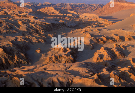 Il Deserto di Atacama Valle de la Luna nr San Pedro de Atacama Atacama Cile Foto Stock