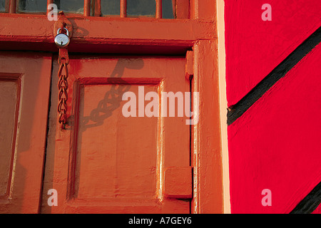 Porta con serratura, Pune, Maharashtra, India, asia Foto Stock