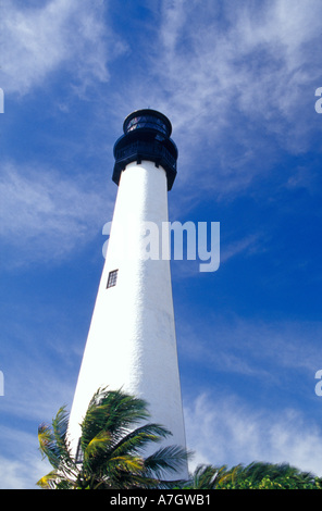 NA, STATI UNITI D'AMERICA, Florida, Dade County, Miami Miami Beach, Key Biscayne faro Foto Stock