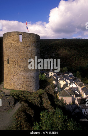 Castello Esch sur Sure Diekirch Luxembourg Europe Foto Stock