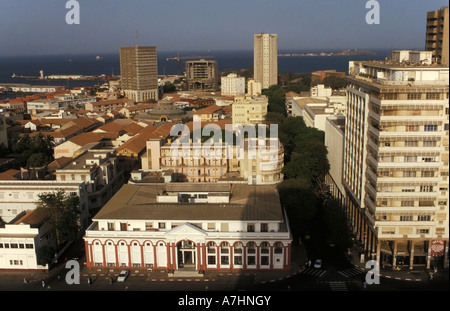 Cityscape Dakar in Senegal Foto Stock