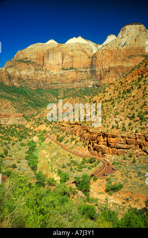 Zion National Park nello Utah Stati Uniti d'America Foto Stock