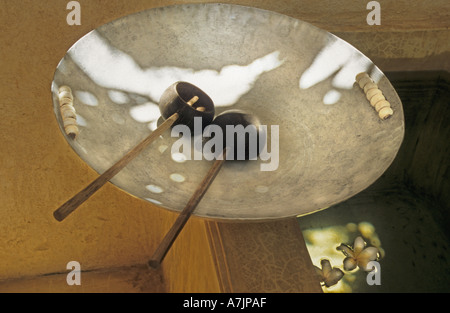 Il Cocco Ladl decorazione in bagno di Peponi Hotel Shela Lamu Kenya Africa orientale Foto Stock