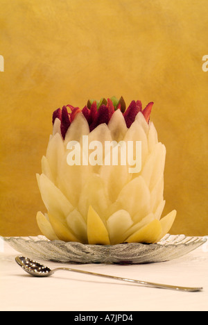 Insalata di frutta Foto Stock