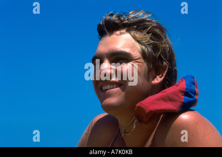 Sydney Bondi Beach, surf ancora di salvezza Foto Stock