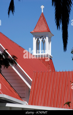 Red Roof Taradale Chiesa Napier Isola del nord della Nuova Zelanda Foto Stock