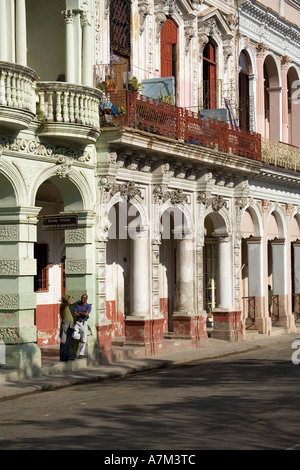 Il Museo del Prado in Avana Habana Cuba Foto Stock