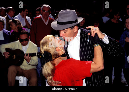 Argentina, Buenos Aires, ballerini di tango Foto Stock