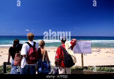 Francia, Landes, Golfo di Guascogna, Capbreton beach Foto Stock