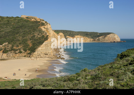 Il Portogallo, Algarve, Boca do Rio Mare e le sue coste Foto Stock