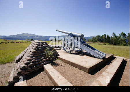 Il Long Tom Canon sul Tom lungo passare vicino a Sabie la canon è stata utilizzata nell'Anglo Guerra Boera 1899 1902 Long Tom Pass Foto Stock