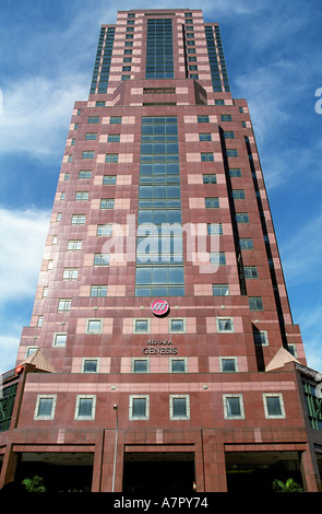 Genesis torre nel quartiere Bukit Bintang di Kuala Lumpur, Malesia. Foto Stock