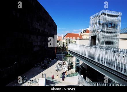 Austria, Vienna, il Museumsquartier è il più grande complesso culturale da Vienna Foto Stock