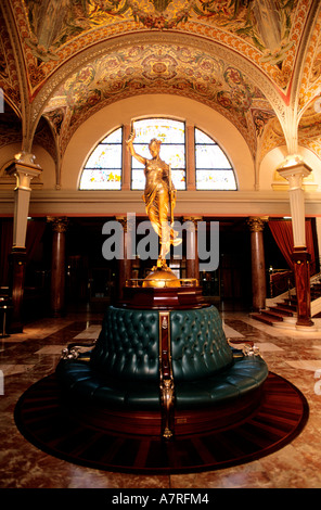 Francia, Savoie, Aix les Bains, all'interno del casinò Foto Stock