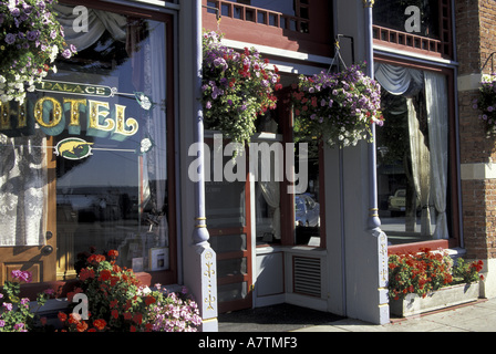 NA, STATI UNITI D'AMERICA, Washington, Port Townsend. Dettagli architettonici, Palace Hotel Foto Stock