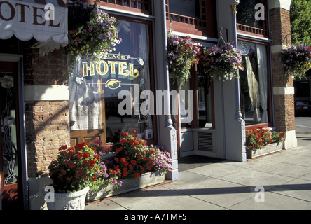 NA, STATI UNITI D'AMERICA, Washington, Port Townsend. Dettagli architettonici, Palace Hotel Foto Stock