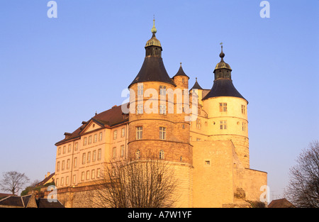 Francia, Doubs, Montbéliard, Wurtemberg Duchi castle Foto Stock