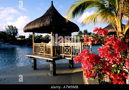 Isola Maurizio, Costa Occidentale, Paradise Cove Hotel Foto Stock