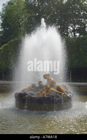 Bacco il dio del vino nella reggia di Versailles Foto Stock