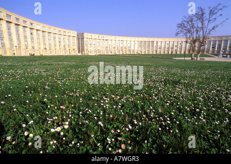 Francia, Herault, Montpellier, quartiere Antigone, Esplanade de l' Europa dall'architetto Ricardo Bofill Foto Stock