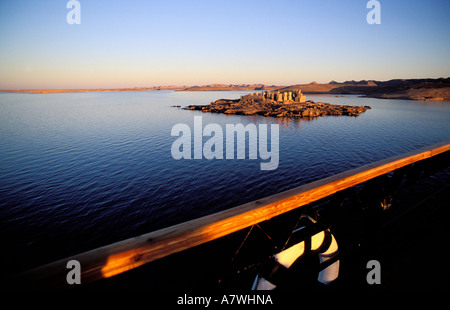 L'Egitto, la Nubia, crociera sul Lago Nasser, Kasr Ibrim sito Foto Stock