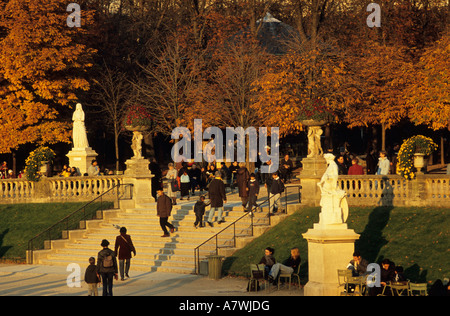 Luxembourg Garden Jardin du Luxembourg Parigi Francia Foto Stock