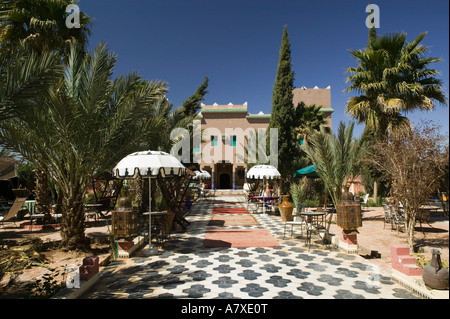 Il Marocco, Tafilalt, RISSANI: Hotel Kasbah Asmaa, esterna Foto Stock