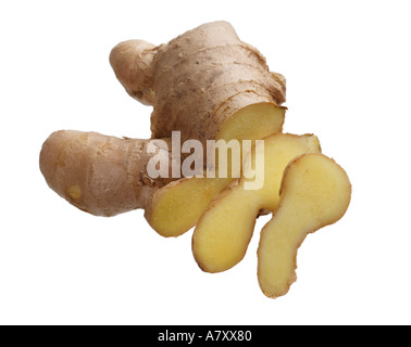 Radice di zenzero Foto Stock